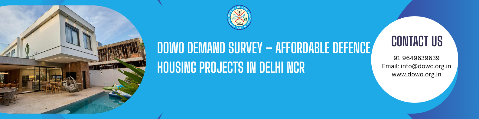 DOWO Demand Survey – Affordable Defence Housing Projects in Delhi NCR
