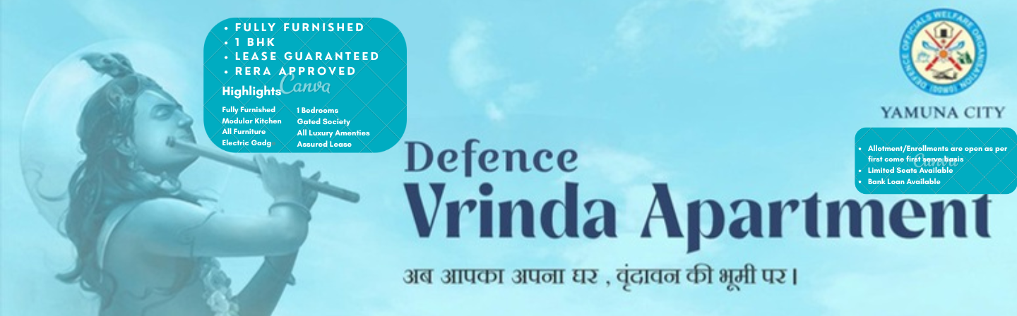 Army Officers Housing Scheme by DOWO in Vrindavan